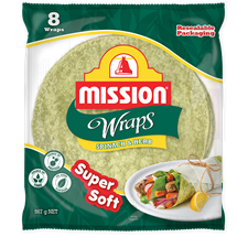 Mission Spinach & Herb Super Soft Wraps