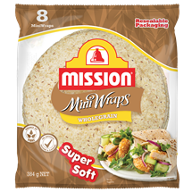 Mission Wholegrain Super Soft Mini Wraps