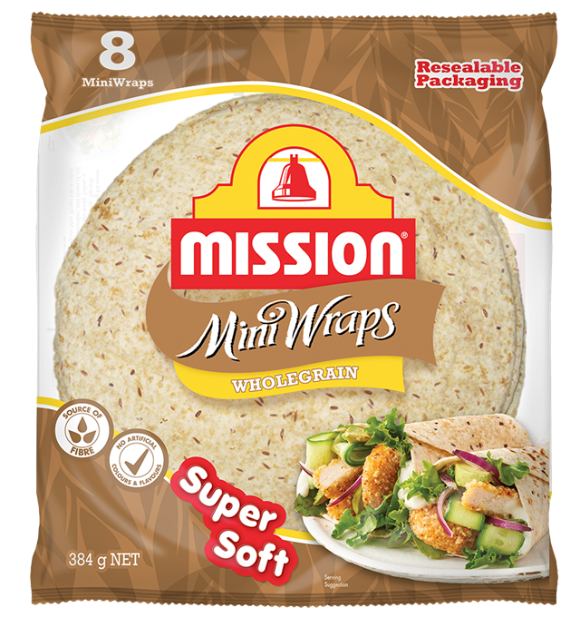 Mission Wholegrain Super Soft Mini Wraps