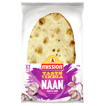 Mission Garlic Naan