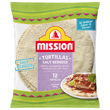 Mission Salt Reduced Tortillas