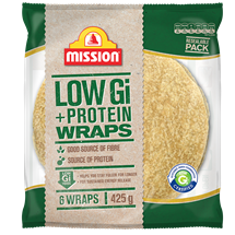 Mission Low Gi  + Protein Wraps