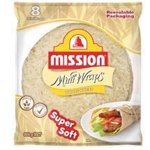 Mission Whole Wheat Super Soft  Mini Wraps