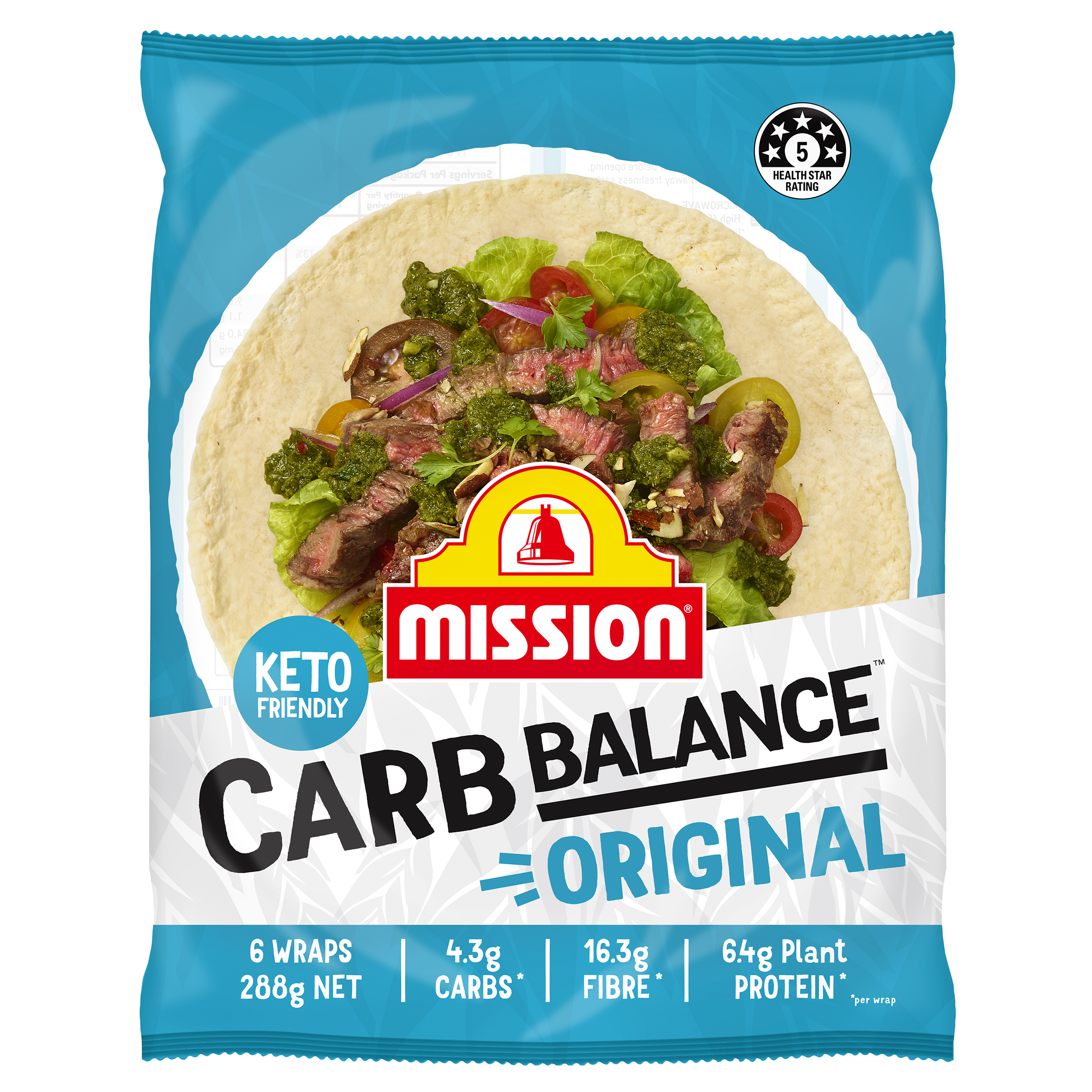 Mission Carb Balance Original Wraps