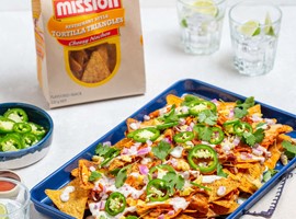 Buffalo Chicken Nachos