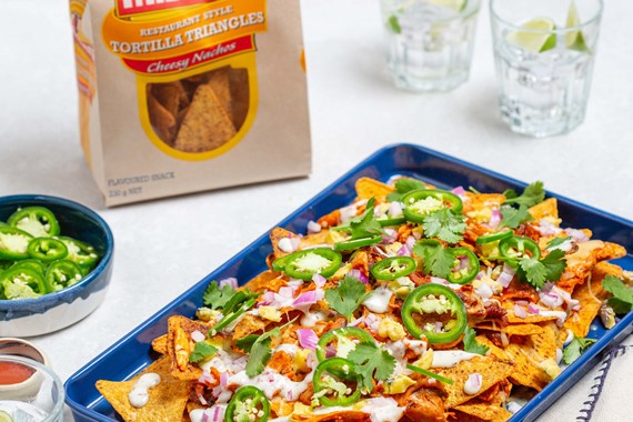 Buffalo Chicken Nachos