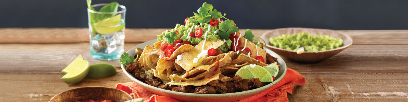 Foodservice Plain Corn Chips Banner