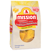 Mission Extreme Cheese Tortilla Triangles