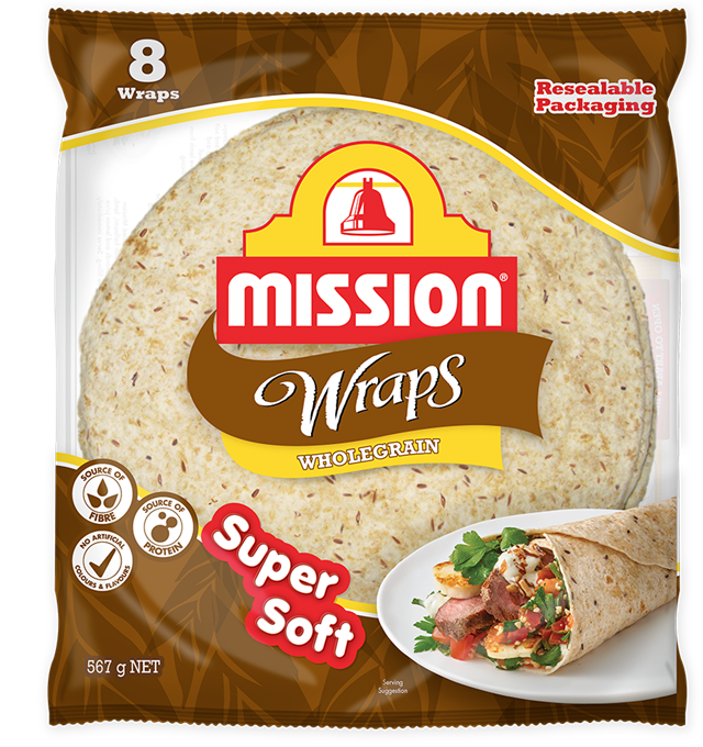 Mission Wholegrain Super Soft Wraps