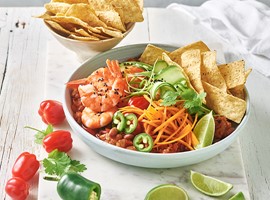 Mexican Prawn Poke Bowl