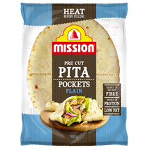 Mission Plain Pita Pockets