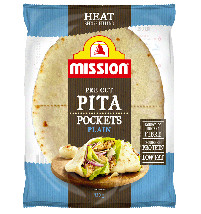 Mission Pita Pocket Plain Render Logo