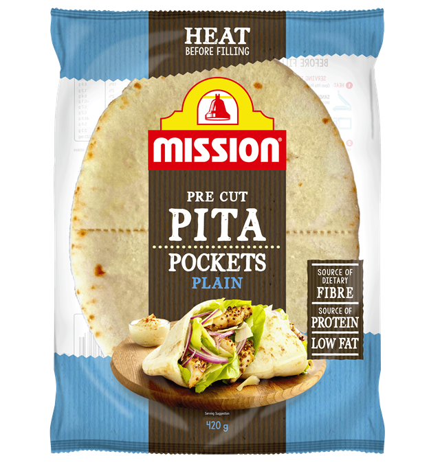 Mission Pita Pocket Plain Render Logo
