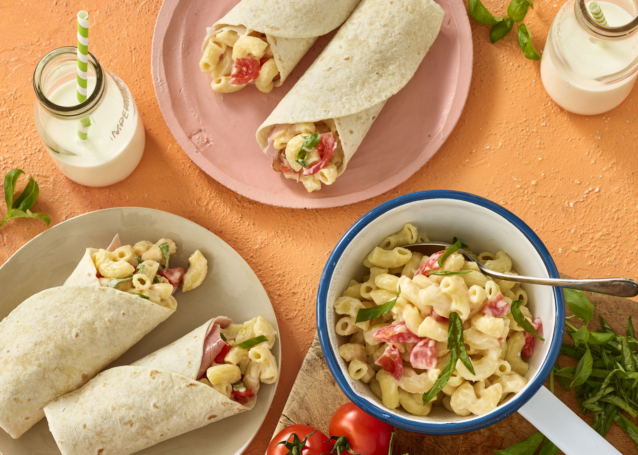 Easy Kids Mac ’n Cheese Wraps