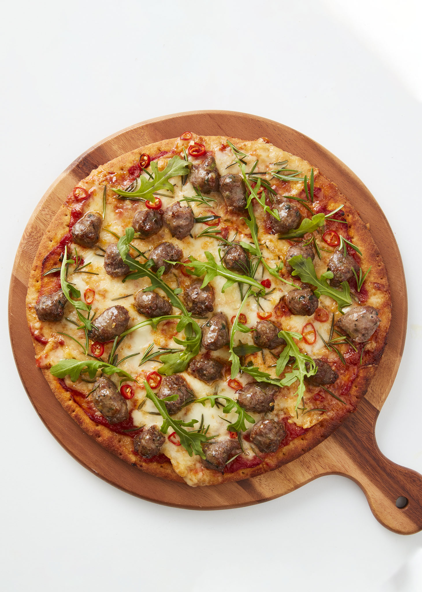 Italian Pork & Fennel Sausage with Rosemary, Chilli & Tallegio Pizza