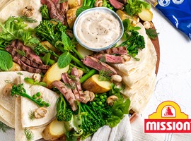 Meat & 3 Veg Platter