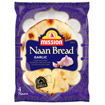 Mission Garlic Naan Bread