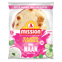 Mission Plain Mini Naan