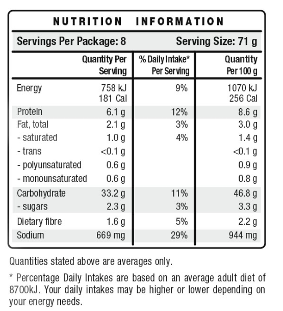 Mission Lite Wraps 10”