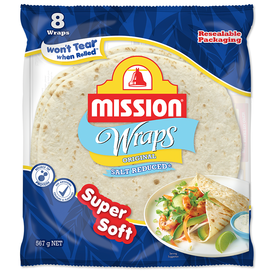 Mission Salt Reduced Original Super Soft Wraps