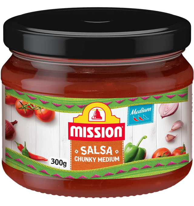 Mission Chunky Salsa Medium Render Logo