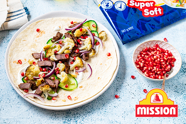 Lamb & Cauliflower Wrap