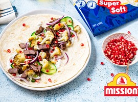 Lamb & Cauliflower Wrap