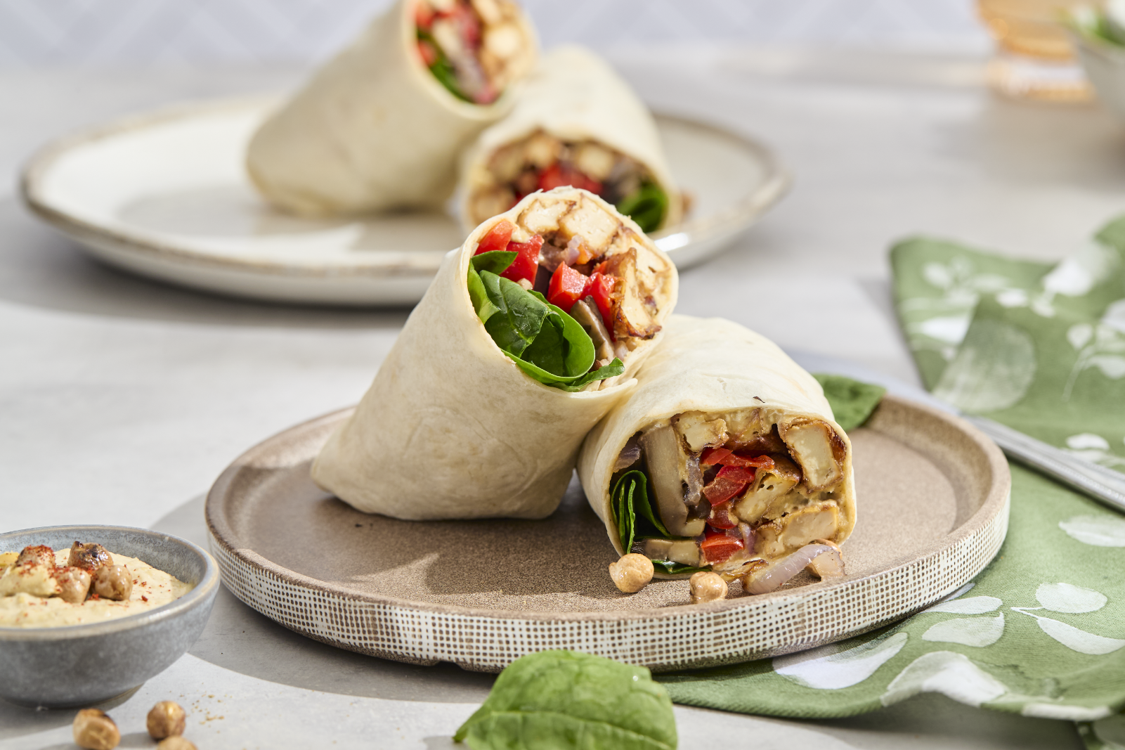 Tofu Carb Balance Wraps