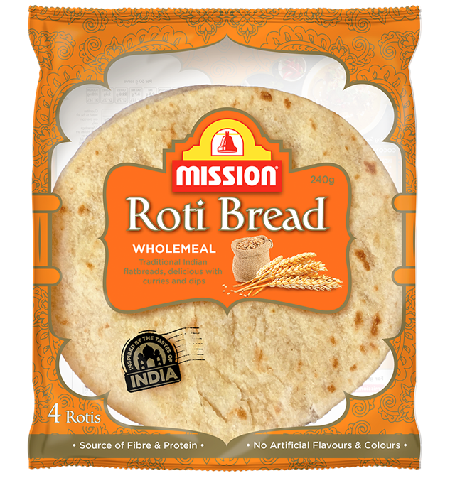 Mission Wholemeal Roti Render Logo