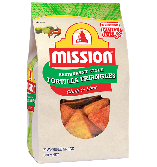 Mission Chilli & Lime Tortilla Triangles Render Logo