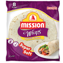 Mission Roasted Garlic Super Soft Wraps